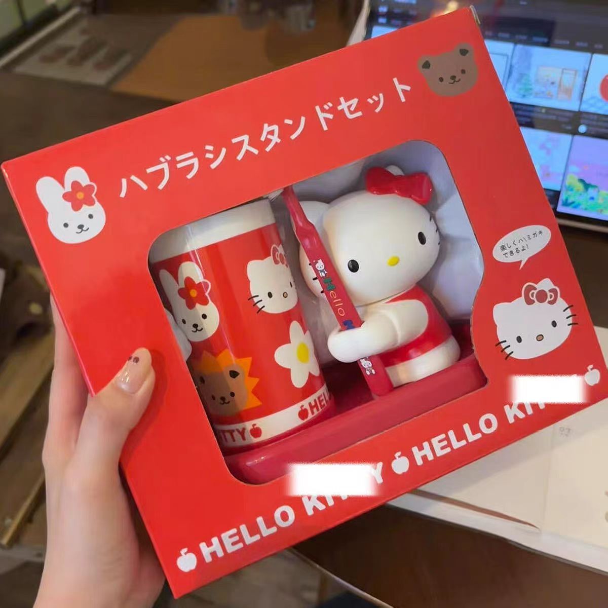 Model Kit Susanoo - Anime Sanrio hellokitty Integrated Toothbrush And