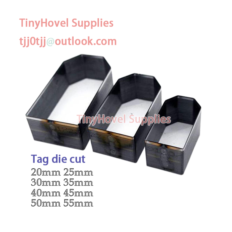 Model Kit Cutter - 20Mm-100Mm Thẻ Thép Cai Trị Chết