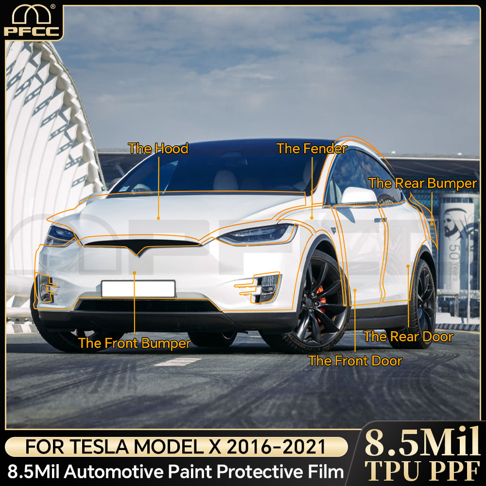 Logo Model Kit - For Tesla Model X 2016-2021 Pre-Cut