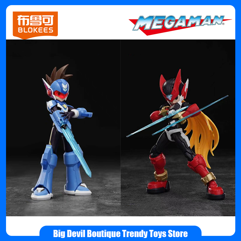 Model Kit Zero Megaman - New Blokees Mega Man Champion Class