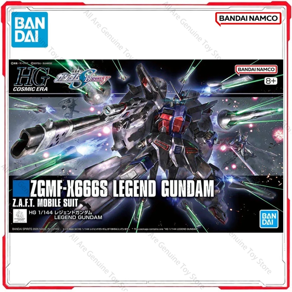 Bandai Model Gundam Hg - Genuine Bandai Original Gundam Model Kit
