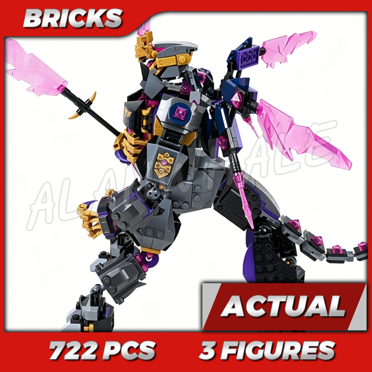Model Kit Anubis - 689pcs Shinobi Crystal King Posable Creature