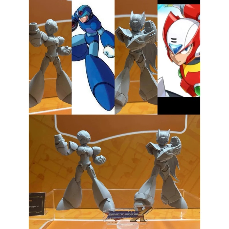 Mega Man X Model Kit - Original Blokees Mega Man Champion Class