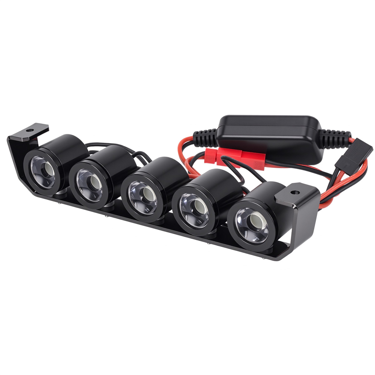 Aluminum 5 LED Light Headlight - đánh giá và giá Model Kit Led