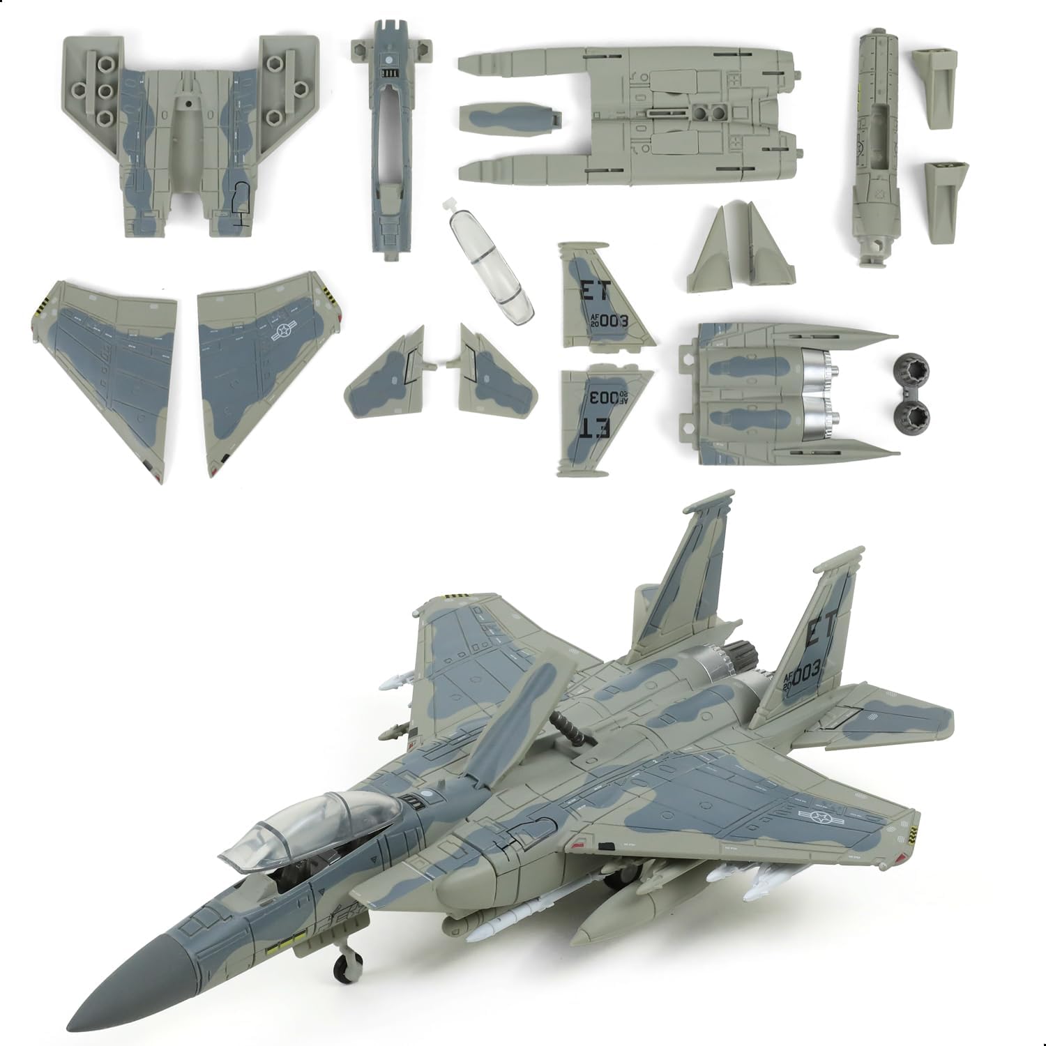 1/72 F-15EX Eagle II American  - đánh giá và giá Model Kit Manual