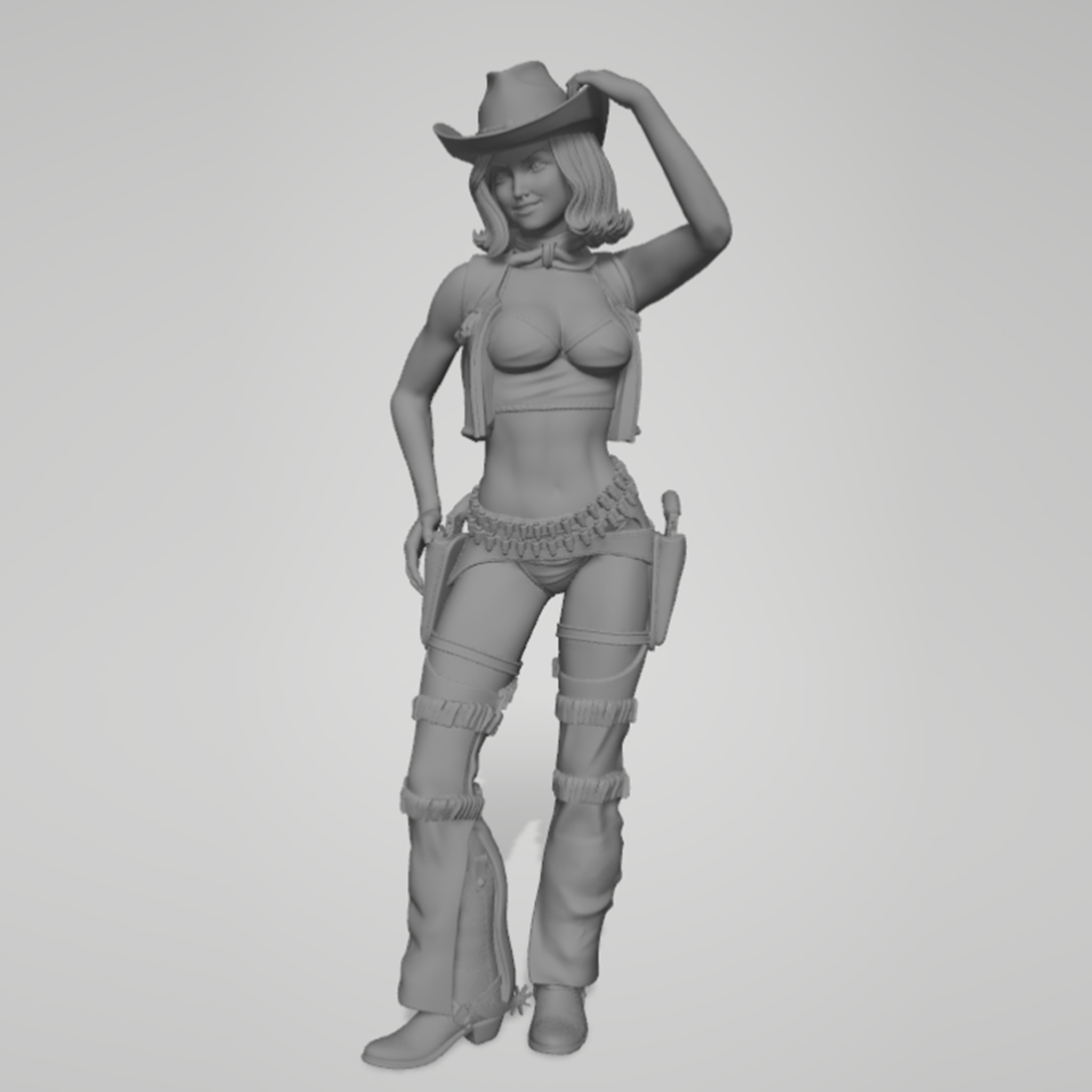 1/24 1/18 1/12 cowboy girl Una - đánh giá và giá Model Kit Manual