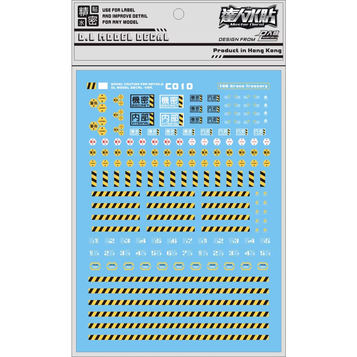 Master Decal C010 Fluorescent  - đánh giá và giá Model Kit Gundam