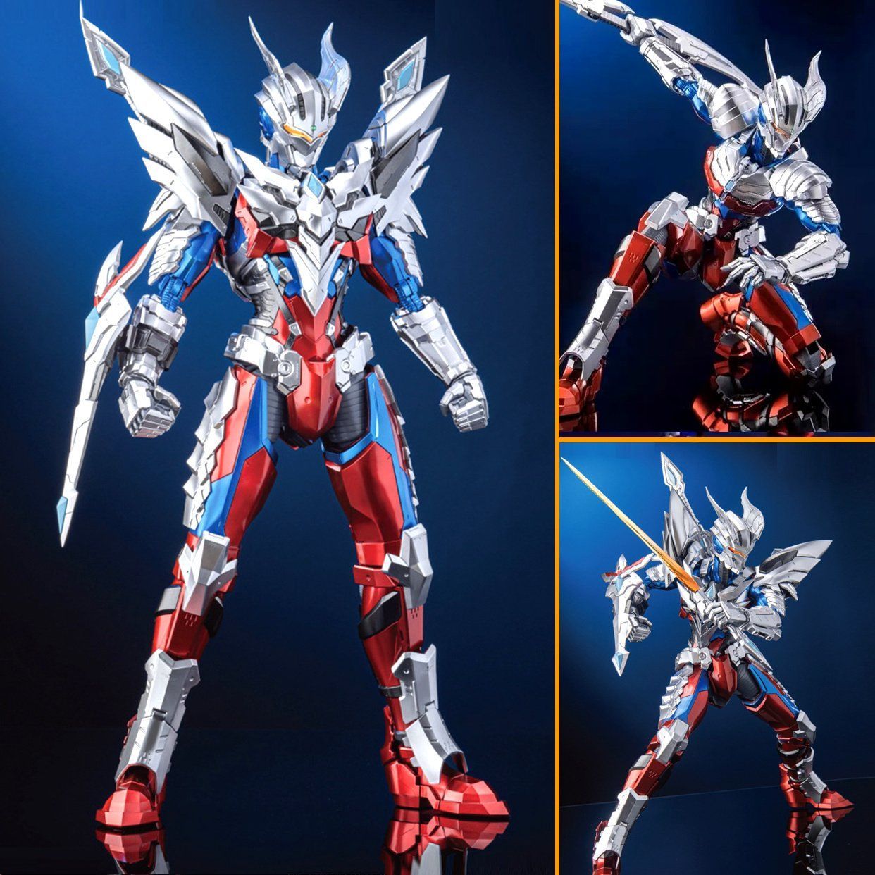 Ultraman Zero Ultimate Mech Fi - đánh giá và giá Model Kit Zero Megaman