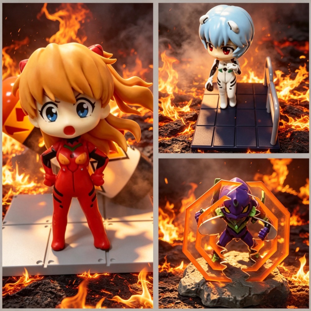 6cm 3pcs/set Anime New Century - đánh giá và giá Model Kit Kshatriya