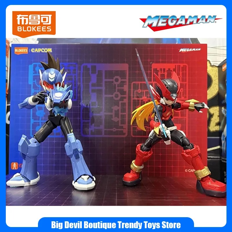 New Blokees Mega Man Champion  - đánh giá và giá Model Kit Zero Megaman