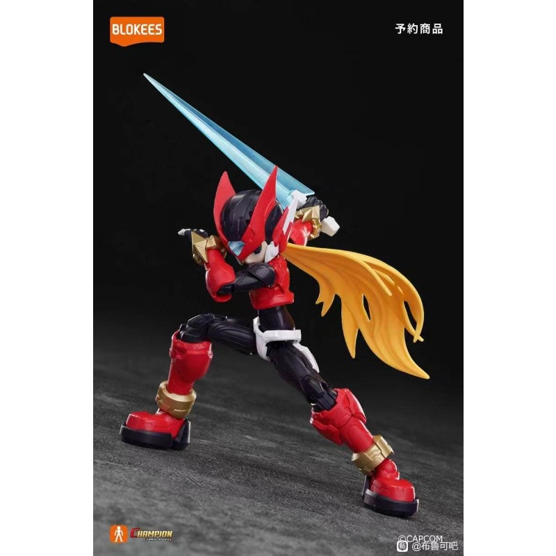 New Blokees Mega Man Champion  - đánh giá và giá Model Kit Zero Megaman
