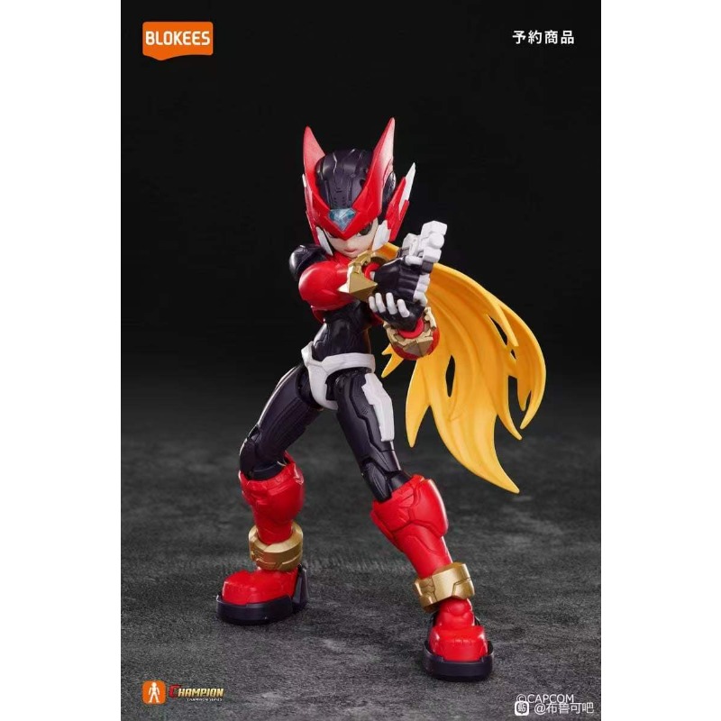 New Blokees Mega Man Champion  - đánh giá và giá Model Kit Zero Megaman
