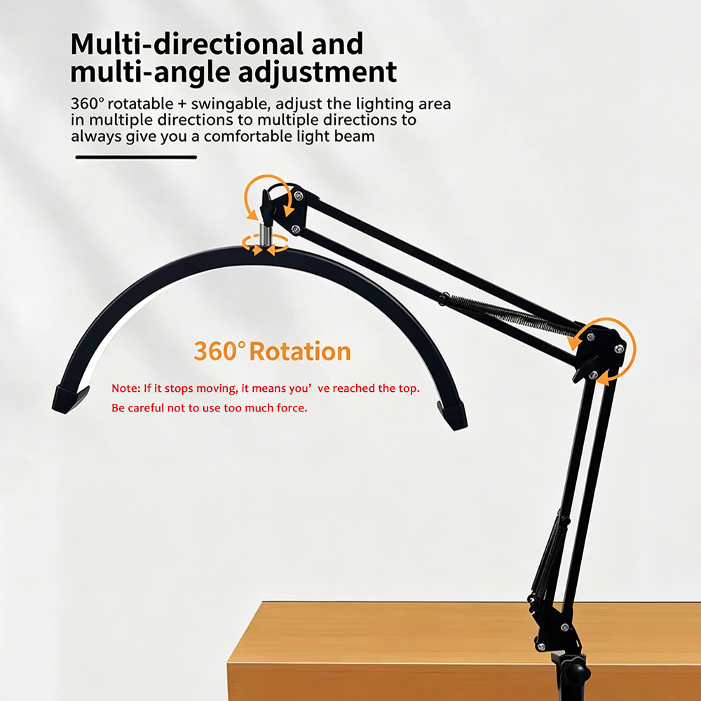 Clamp-on Fill Light Adjustable - đánh giá và giá Model Kit Led