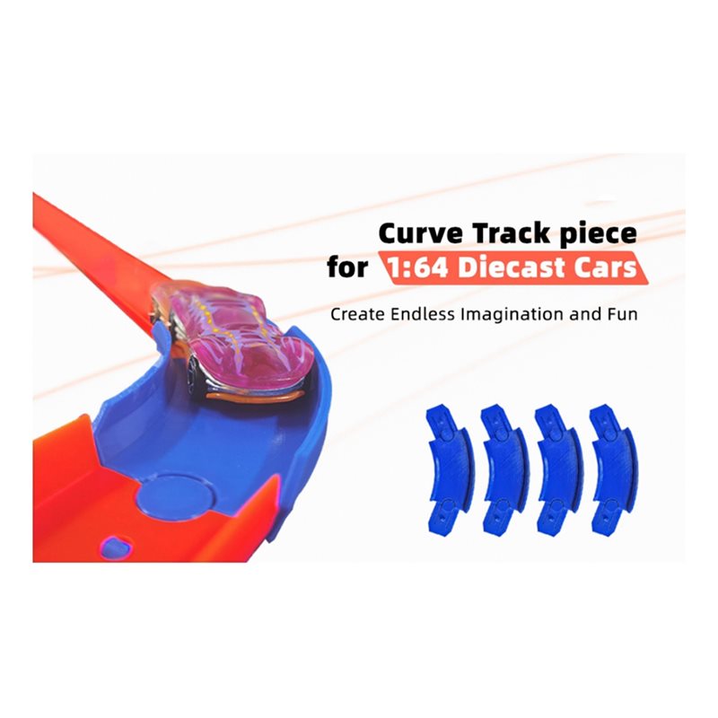 AINY-For 1:64 Vehicle For 4Pcs - đánh giá và giá Hot Wheels Car Track Sets