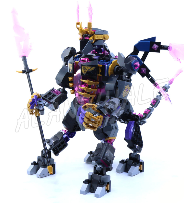 689pcs Shinobi Crystal King Po - đánh giá và giá Model Kit Anubis