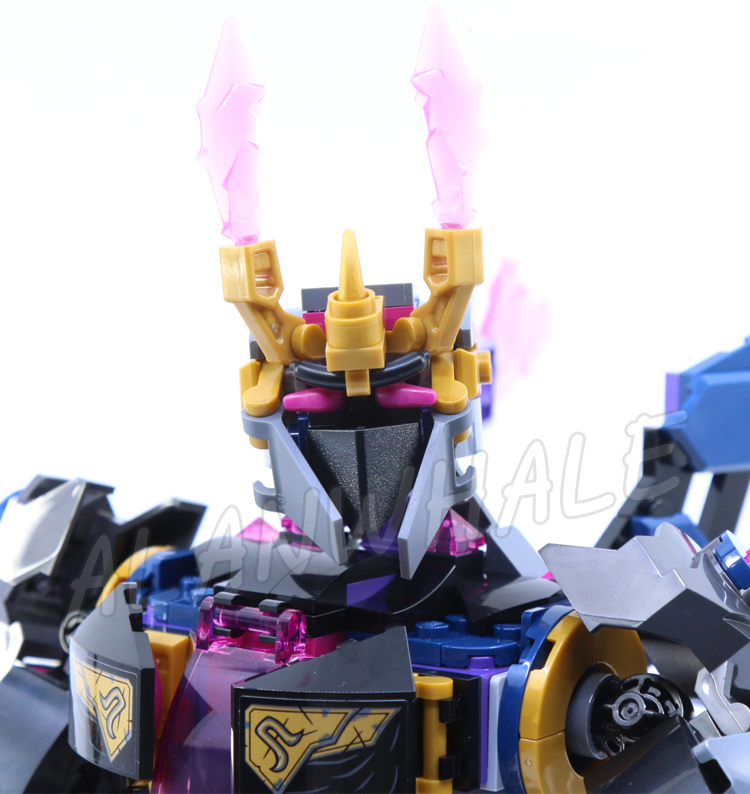 689pcs Shinobi Crystal King Po - đánh giá và giá Model Kit Anubis