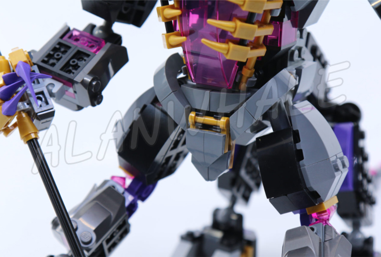 689pcs Shinobi Crystal King Po - đánh giá và giá Model Kit Anubis
