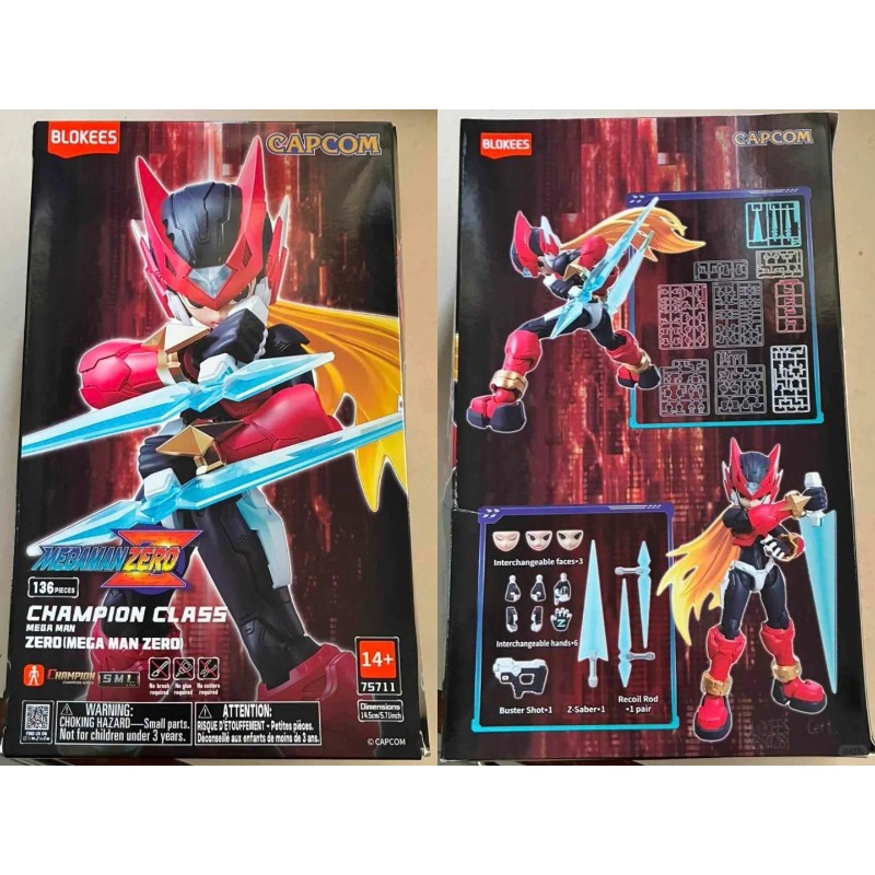 In Stock Blokees Champion Clas - đánh giá và giá Model Kit Zero Megaman