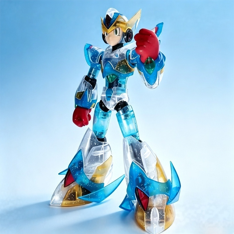 SS Clear Color Ver. Mega Man X - đánh giá và giá Mega Man X Model Kit