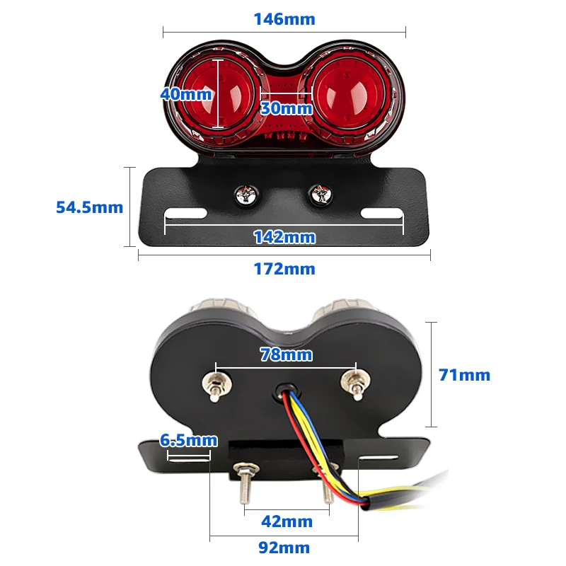 12V Universal Motorcycle LED T - đánh giá và giá Model Kit Led