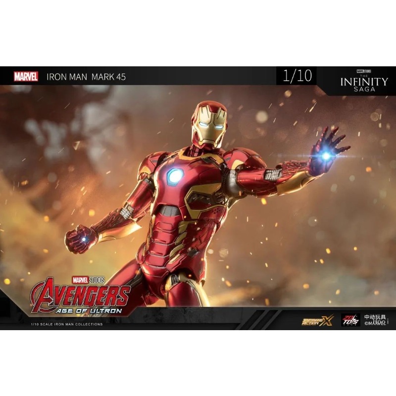 ZD TOYS Genuine  INFINITE ACTI - đánh giá và giá Model Kit Iron Man