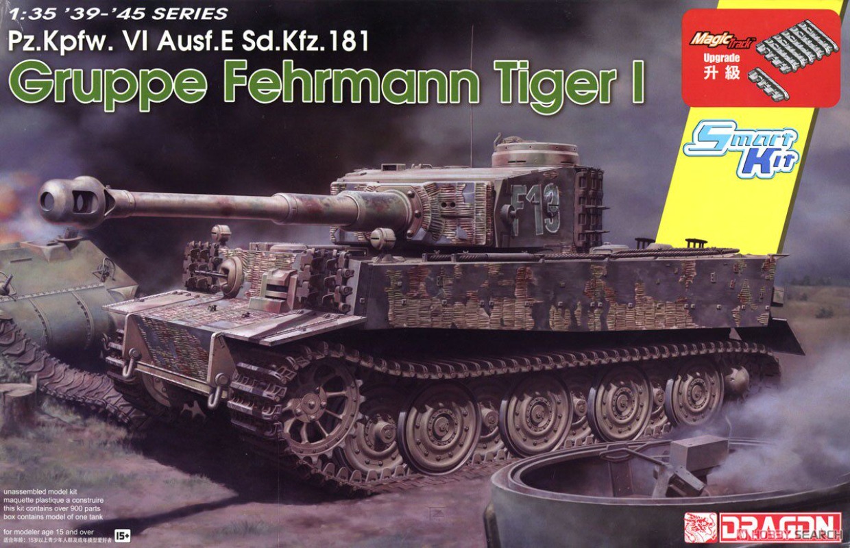 Dragon 6484, 1/35 Tiger I, Gru - đánh giá và giá Model Kit Dragon