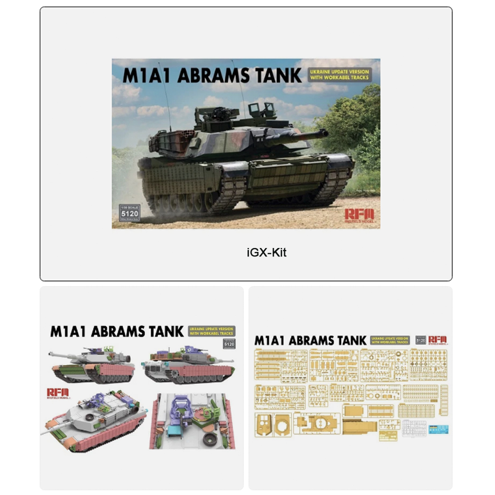 Rye Field 5120 1:35 Scale  M1A - đánh giá và giá Model Kit Ukraine