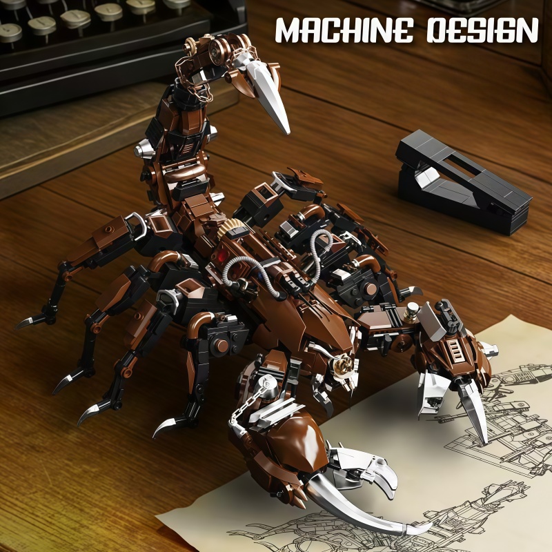 Mechanical Scorpion Building B - đánh giá và giá Model Kit Anubis