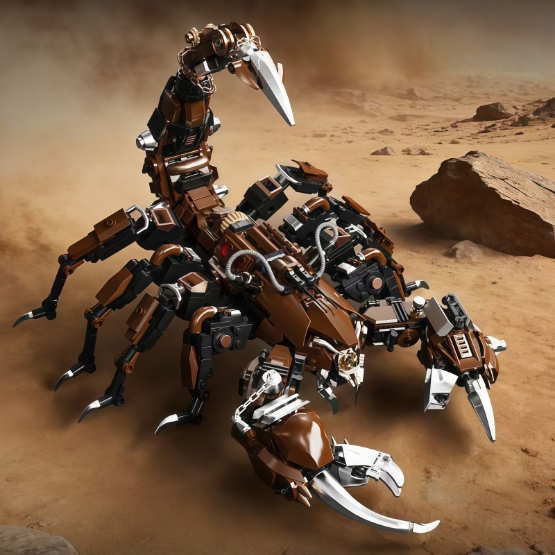 Mechanical Scorpion Building B - đánh giá và giá Model Kit Anubis