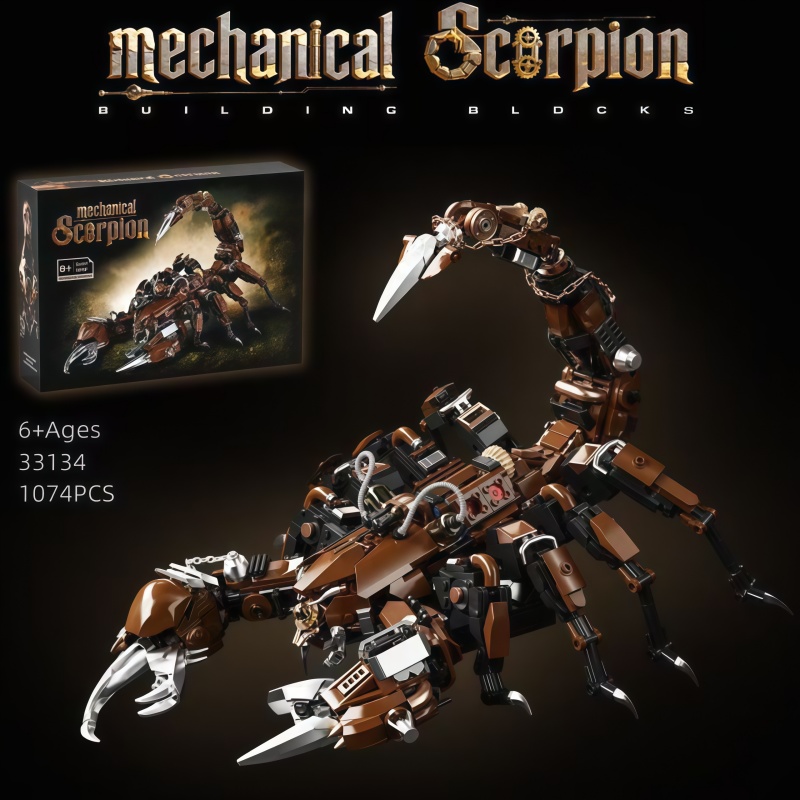 Mechanical Scorpion Building B - đánh giá và giá Model Kit Anubis