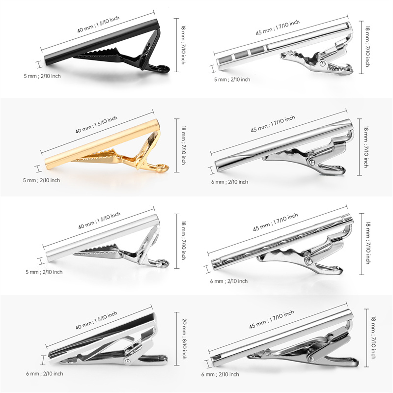 8 PCS Short Tie Clips Set With - đánh giá và giá Model Kit Iron Man