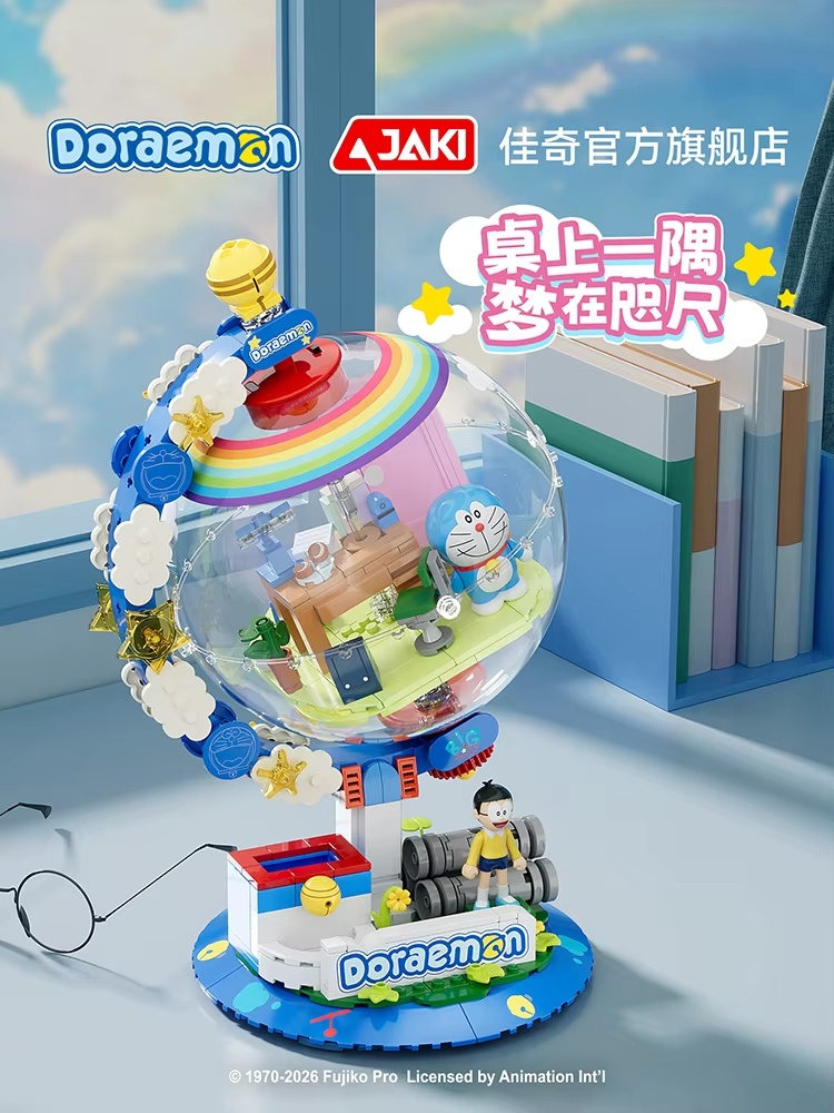 JAKI Doraemon Licensed Globe B - đánh giá và giá Model Kit Led